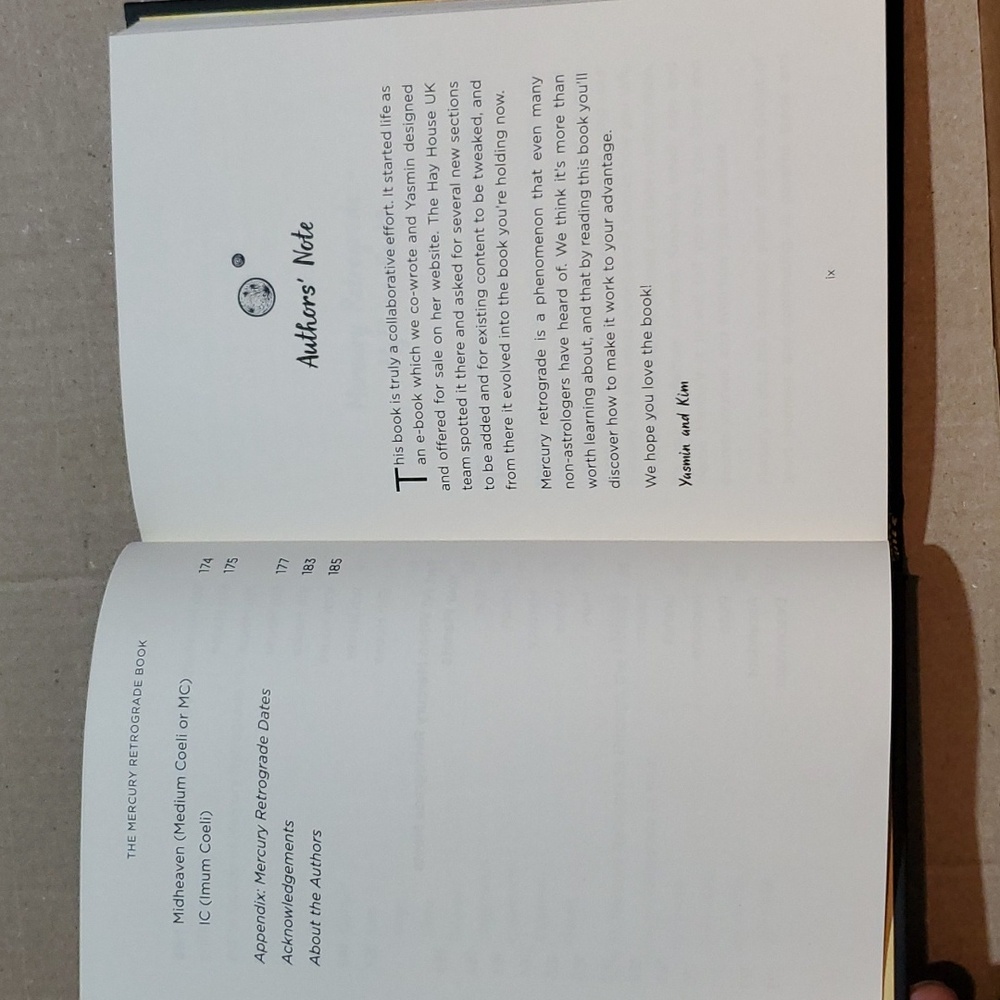 ☿ The Mercury Retrograde Book: Turn Chaos Into Creativity hardcover 📚 - Picture 12 of 12